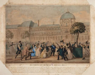 Rückkehr des Königs, 8. Juli 1815, 1815